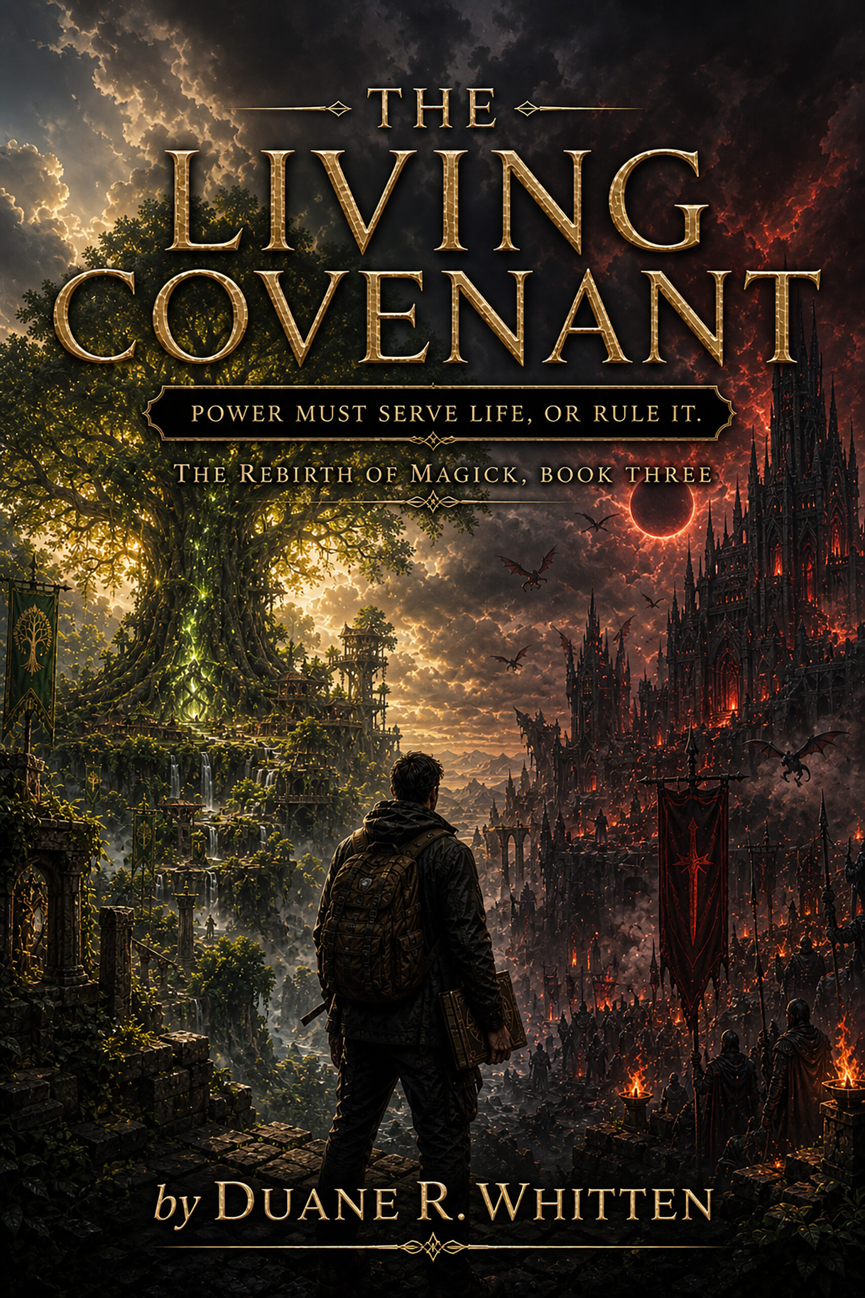 The Living Covenant book cover